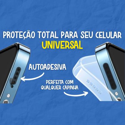 Imagem de Película Protetora Autoadesiva Ultra Fina Saída de Som Microfone Proteção Discreta Eficiente