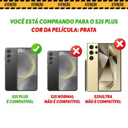 Imagem de Película Protetora de Câmeras para Galaxy S25 Normal / S25 + Plus / S25 Ultra