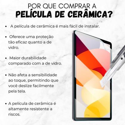 Imagem de Película Protetora Nano Cerâmica Para Xiaomi Redmi Pad Se 11