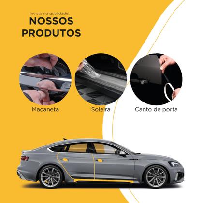 Imagem de Película Protetora PPF Anti-Risco Automotivo Maçaneta Nissan Versa - Dome Shield