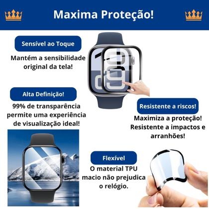 Imagem de Película sensível 3D para Apple Watch Series 10 46 - 3 uni.