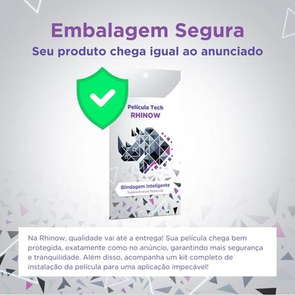 Imagem de Película Tech Vidro para iPhone 15 / iPhone 15 Pro (Rhinow)
