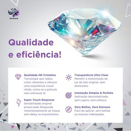 Imagem de Película Tech Vidro para iPhone 15 / iPhone 15 Pro (Rhinow)