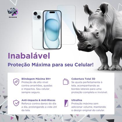 Imagem de Película Tech Vidro para iPhone 15 / iPhone 15 Pro (Rhinow)
