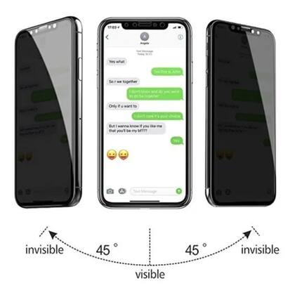 Imagem de Película Vidro 3d Privacidade Anti Spy Compatível com iPhone XR 6.1