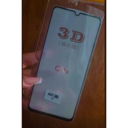 Imagem de Pelicula Vidro 3D Samsung Galaxy A07 TELA TODA Proteção Premium Anti Queda