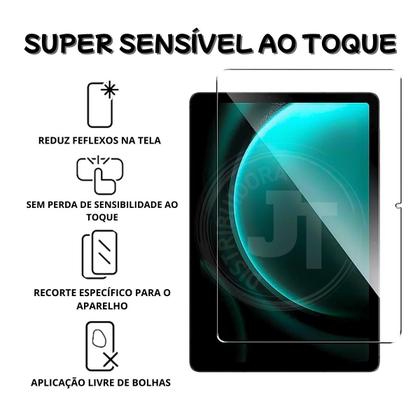 Imagem de Película Vidro 9H P/ Tab S9 FE Tablet Protetor Tela 10.9 Pol P/ Samsung Galaxy Temperado Polegadas Anti Queda Impacto
