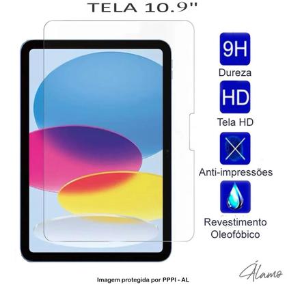 Imagem de Película Vidro Para Apple iPad 11º geração A16 A3354 A3355 A3356 Tela 10.9 Polegadas Resistente Menor Preço