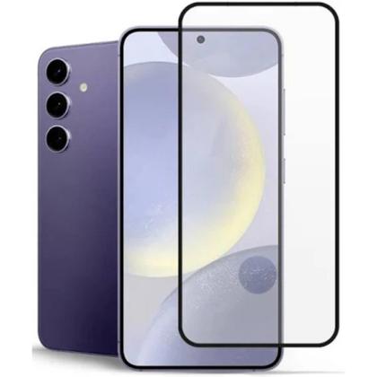 Imagem de Película Vidro Temperado 3D Compatível para Smartphone Samsung Galaxy S24 Com Furo