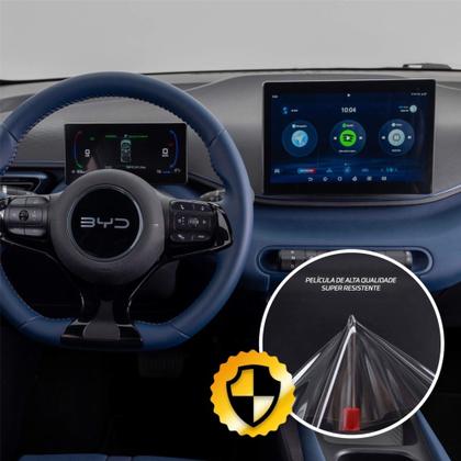 Imagem de Películas Byd Dolphin Mini Multimídia Volante Velocímetro