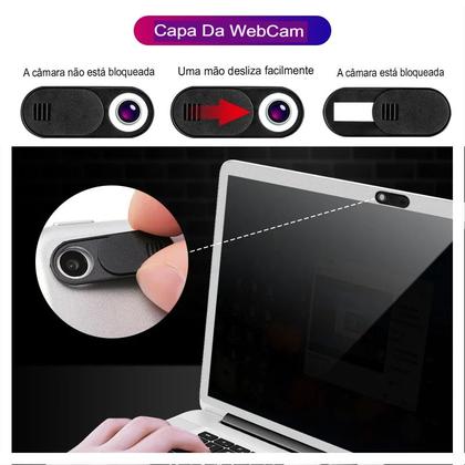 Imagem de Películas de Privacidade para Câmera Webcam - com Slider Deslizante, Portátil e Seguro