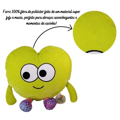 Imagem de Pelucia Almofada Verde Zolhuda 40Cm Caa Toys