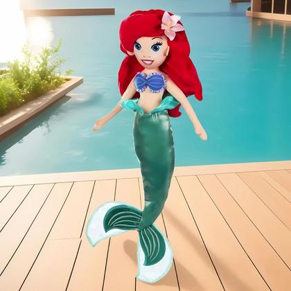 Imagem de Pelúcia Ariel da Pequena Sereia F00768 - Fun