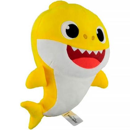 Imagem de Pelúcia Baby Shark 30cm Amarelo com Sons 2352 - Sunny