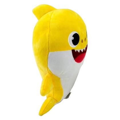 Imagem de Pelúcia Baby Shark 30cm Amarelo com Sons 2352 - Sunny