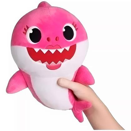 Imagem de Pelúcia Baby Shark 30cm Mommy Shark Rosa com Sons 2352 - Sunny
