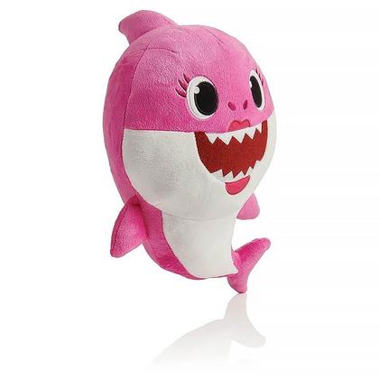 Imagem de Pelúcia Baby Shark 30cm Mommy Shark Rosa com Sons 2352 - Sunny