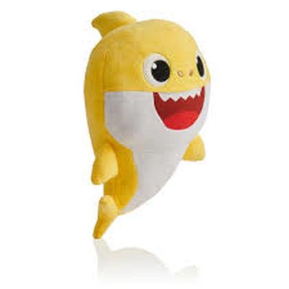 Imagem de Pelúcia Baby Shark Amarelo 18cm Com Música - Sunny 2357