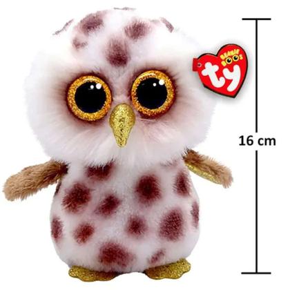 Imagem de Pelúcia Beanie Boos Ty 16 Cm - Coruja Whoolie