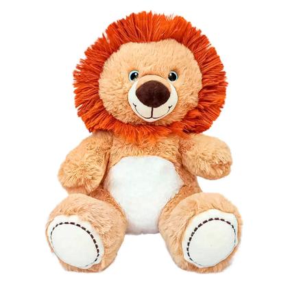 Imagem de Pelúcia Bichos Animais Safari Fofinhos 25 cm Antialérgico Decoração Infantil Caa Toys