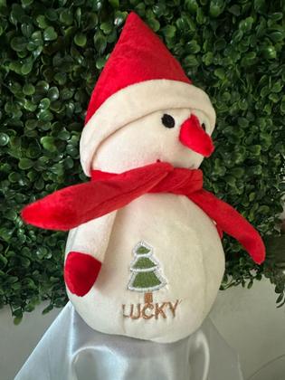 Imagem de Pelúcia boneco de neve / enfeite de natal/ natal/pronta entrega/envio imediato