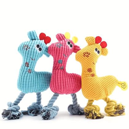 Imagem de Pelucia Brinquedo Cachorro Pet Mordedor Lavável Interativo