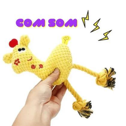 Imagem de Pelucia Brinquedo Cachorro Pet Mordedor Lavável Interativo