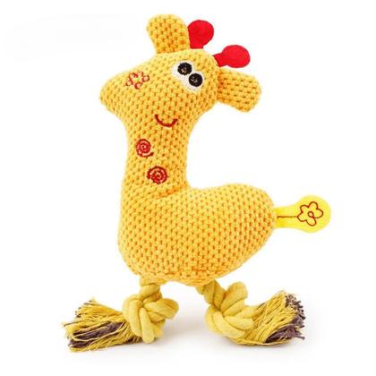 Imagem de Pelucia Brinquedo Cachorro Pet Mordedor Lavável Interativo