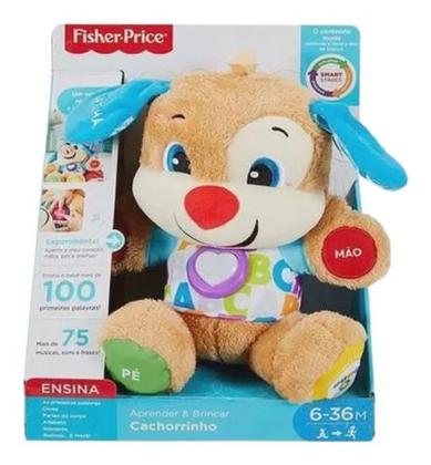 Imagem de Pelúcia Cachorrinho Aprender E Brincar Smart - Fisher Price