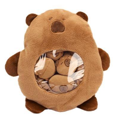 Imagem de Pelucia capivara com filhote - 3683 BBR