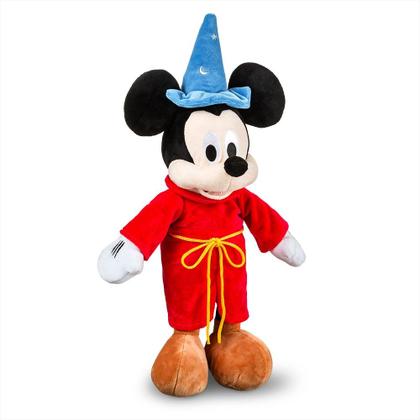Imagem de Pelúcia com Mecanismo Disney Mickey Fantasia 40cm Luz e Som Multikids - BR2197