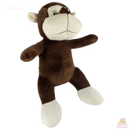 Imagem de Pelúcia De Animais Safari Macaco Bichinhos ParaCriança 25cm Bebe Presente Menina Menino Brinquedo