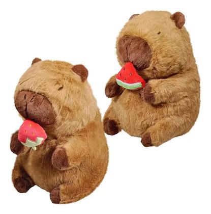 Imagem de Pelucia de Capivara com Fruta 30 cm