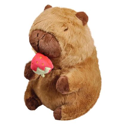 Imagem de Pelucia de Capivara com Fruta 30 cm