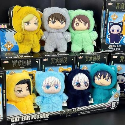 Pelúcia De Orelhas De Gato Gojo Satoru Jujutsu Kaisen 2, Figura De