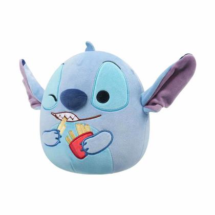 Imagem de Pelúcia Disney Stitch Com Batata Frita Squishmallows 20 cm (3848)