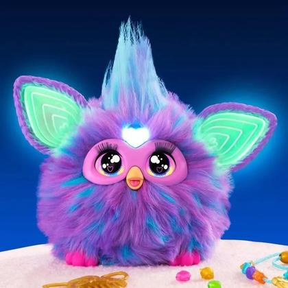Imagem de Pelúcia Furby Purple Brinquedo Interativo Hasbro - F6743