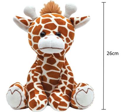 Imagem de Pelúcia Girafa Antialérgica Baby e Decoração Girafinha bebê 25cm