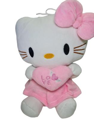 Imagem de Pelúcia Hello Kitty Com Coração 20cm