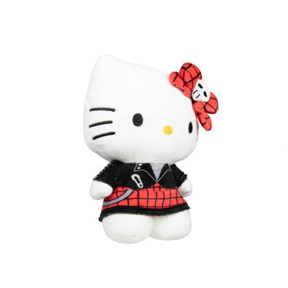Imagem de Pelúcia Hello Kitty com Terninho Sunny Hello Kitty e Amigos com Visual Fofo e Elegante
