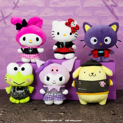 Pelúcia Hello Kitty & Friends Pompompurin Punks - 20cm - Pelúcia