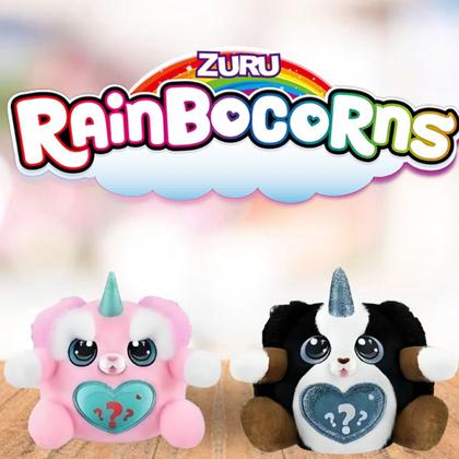 Imagem de Pelúcia Infantil Rainbocorns Puppycorn Ovo Rosa Surpresa Serie 8 F0149 - Fun