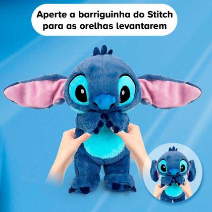 Imagem de Pelúcia Interativa - Disney Stitch Peek a Boo - Mexe Orelha - Multikids