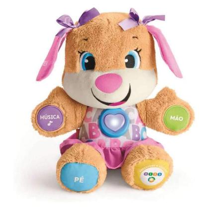Pelúcia Irmã do Cachorrinho Smart Stages Fisher-Price - Mattel FVC81 Imagem de Pelúcia Irmã do Cachorrinho Smart Stages Fisher-Price - Mattel FVC81