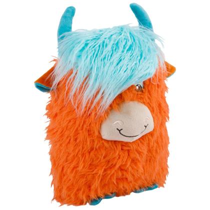 Imagem de Pelucia Kong Highland Comfort Jumbo Brinquedo Vaca Para Cachorro X-grande - Laranja