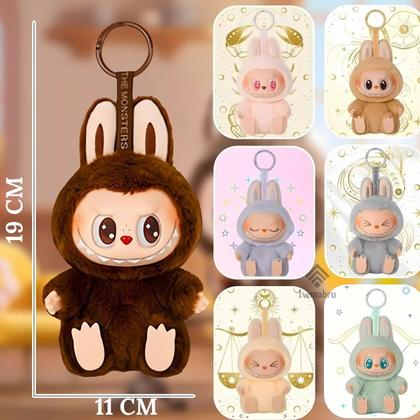 Pelúcia Labubu POPMART Coleção Have a Seat Boneco Decorativo de