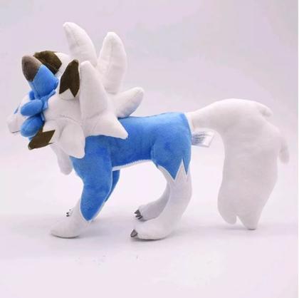 Imagem de Pelúcia Lycanroc Meio-Dia Shiny 25cm Pokémon - Antialérgico