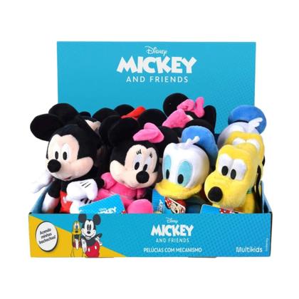 Imagem de Pelúcia Mickey e Amigos Sortida e Unitária Multikids - BR2201