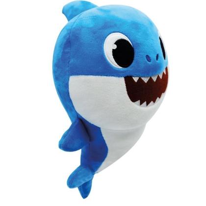 Imagem de Pelúcia Musical Baby Shark Azul - 30 cm