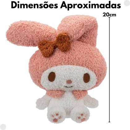 Pelúcia My Melody Premium 20 cm Hello Kitty e Amigos 03873C